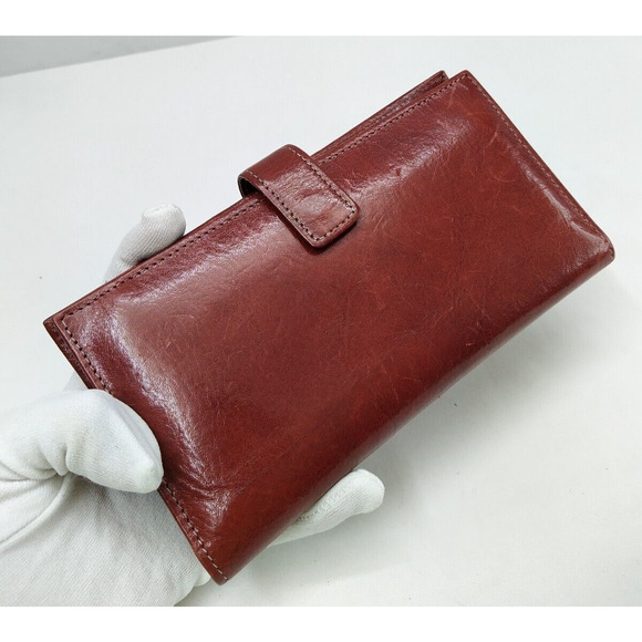 Gary's Leather Credit Card ID Window Bifold Wallet - Made in USA - Vintage - Picture 3 of 14